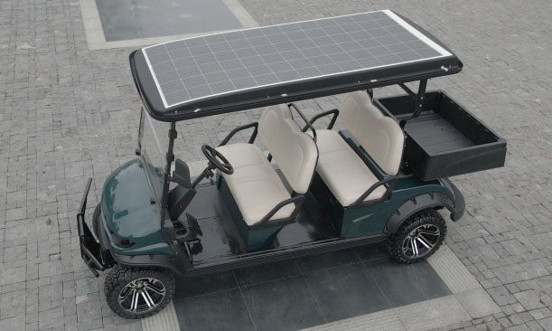 SPG Lory Cart 2+2 seat Solar Allroad with AC motor9
