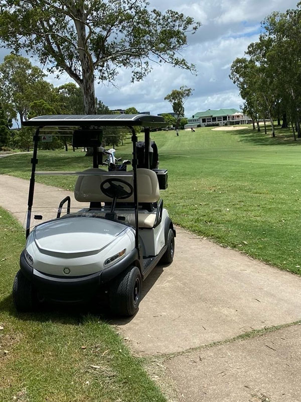 Hello Australia! SPG delivers solar golf carts to Brisbane2